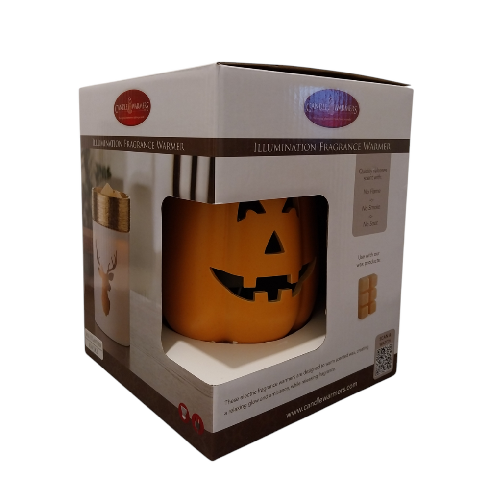 CANDLE WARMERS® - Lampe chauffe-cire parfumée électrique JACK O' LANTERN