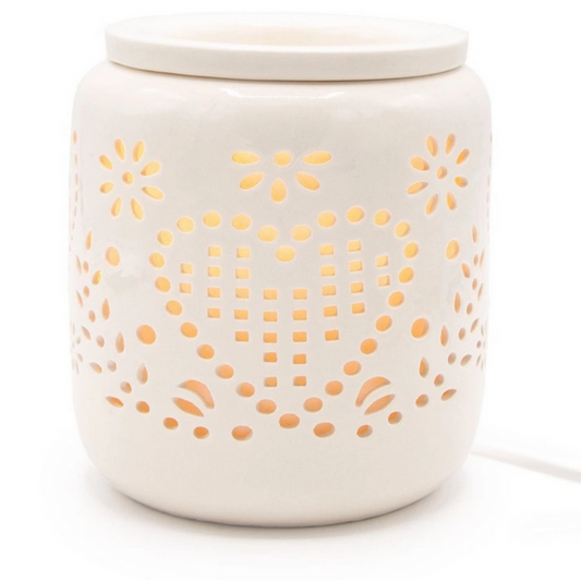 Brûle parfum électrique Romance Blanc Candle Brothers