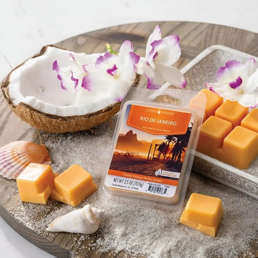 Cire parfumée RIO DE JANEIRO 70g CANDLE WARMERS® Déco et Senteur du Monde