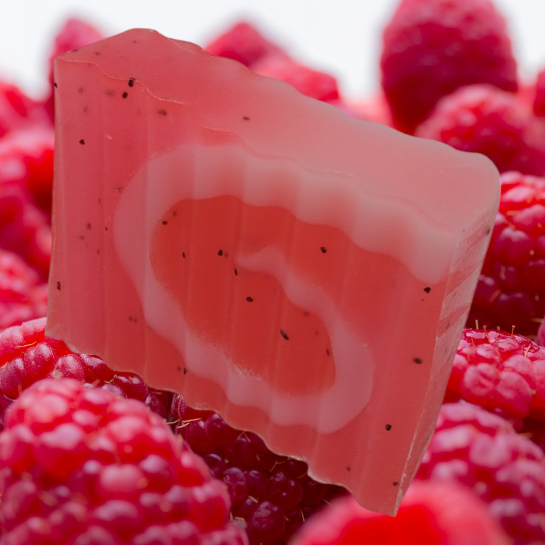 Savon artisanal - Framboise poivrée