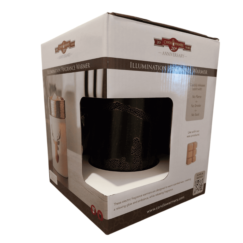 Lampe chauffe-cire parfumée électrique en métal NATIVITY - CANDLE WARMERS® Déco et Senteur du Monde