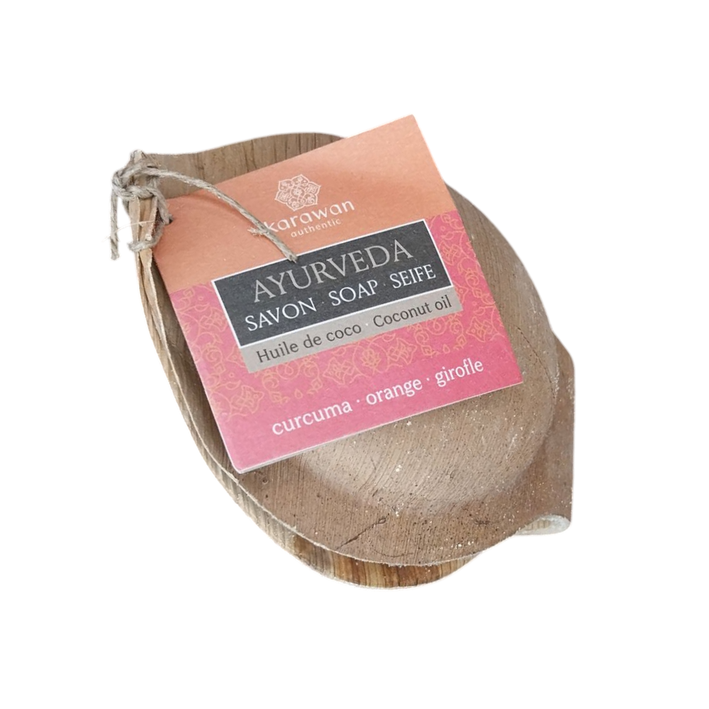 SAVON SOLIDE AYURVEDIQUE - CURCUMA - 100g