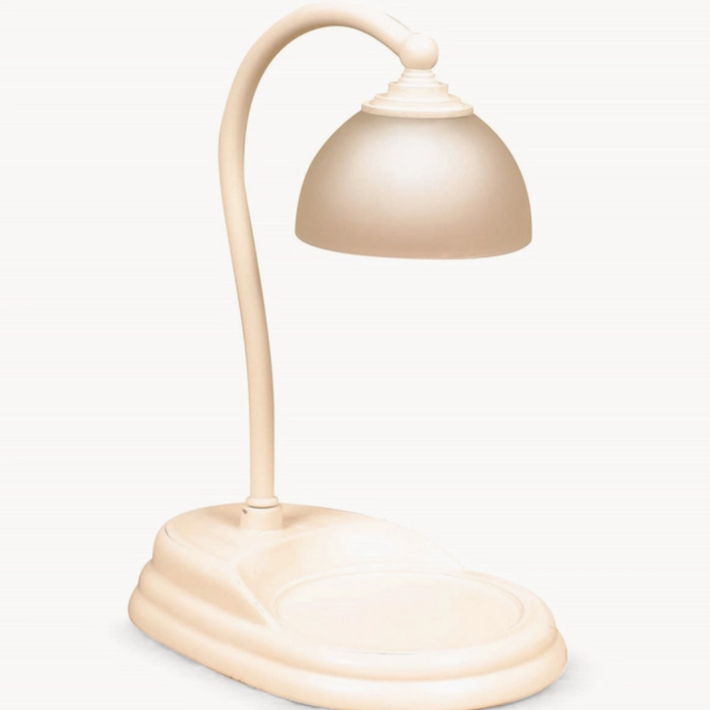 Lampe électrique Blanche AURORA pour bougies parfumées CANDLE WARMERS®