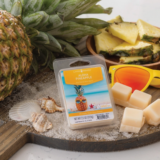Cire parfumée ANANAS ALOHA 70g CANDLE WARMERS