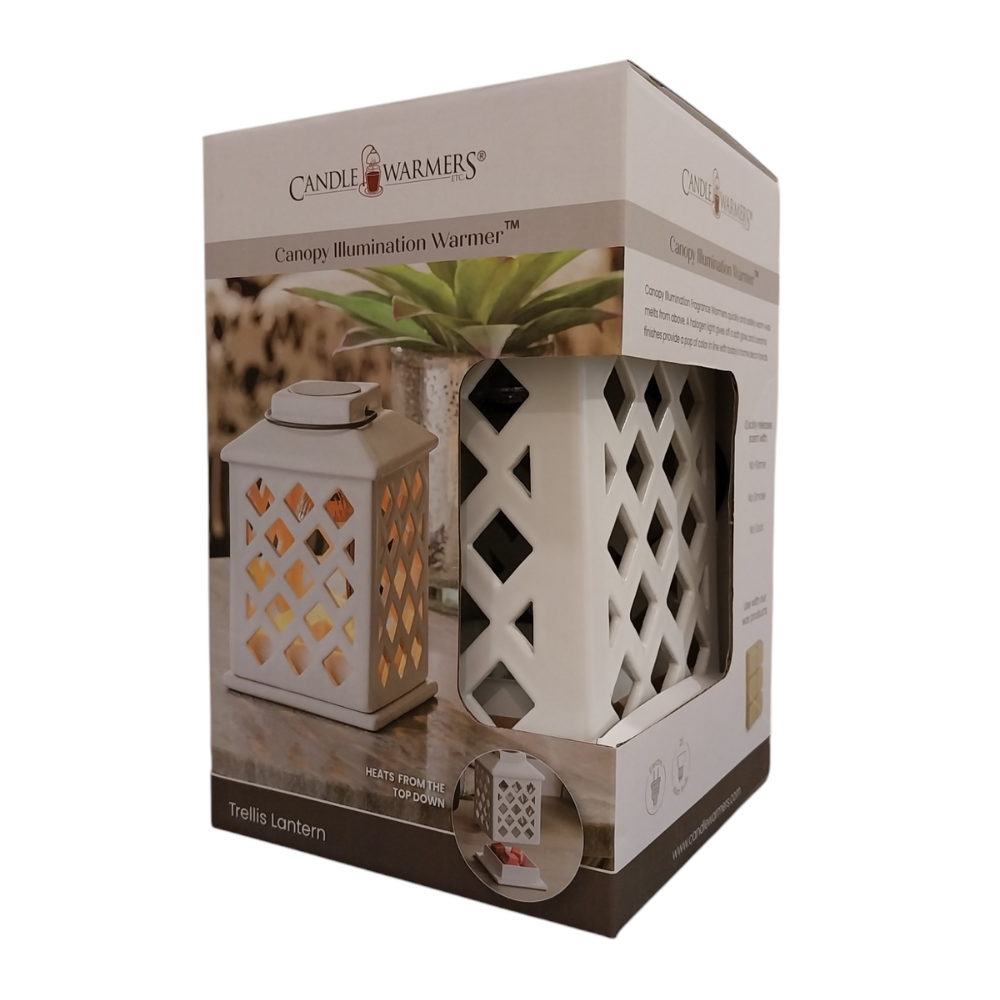 Coffret cadeau de la lampe Canopy Trellis Lantern – Candle Warmers