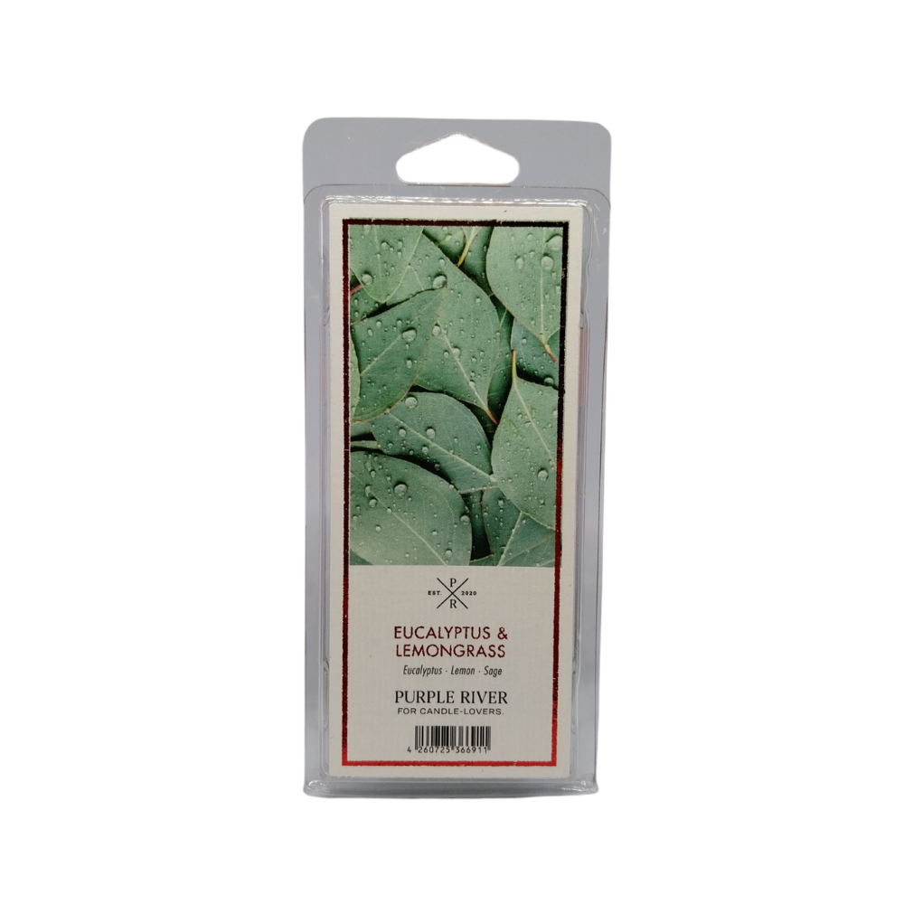 Cire parfumée de soja - Eucalyptus Lemongrass Purple River 50 g