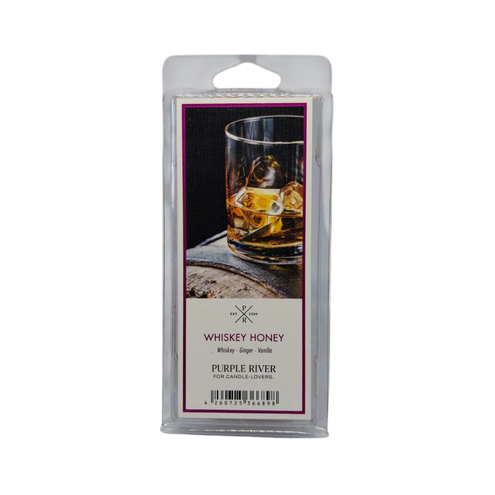 Cire parfumée de soja - Whiskey Honey Purple River 50 g