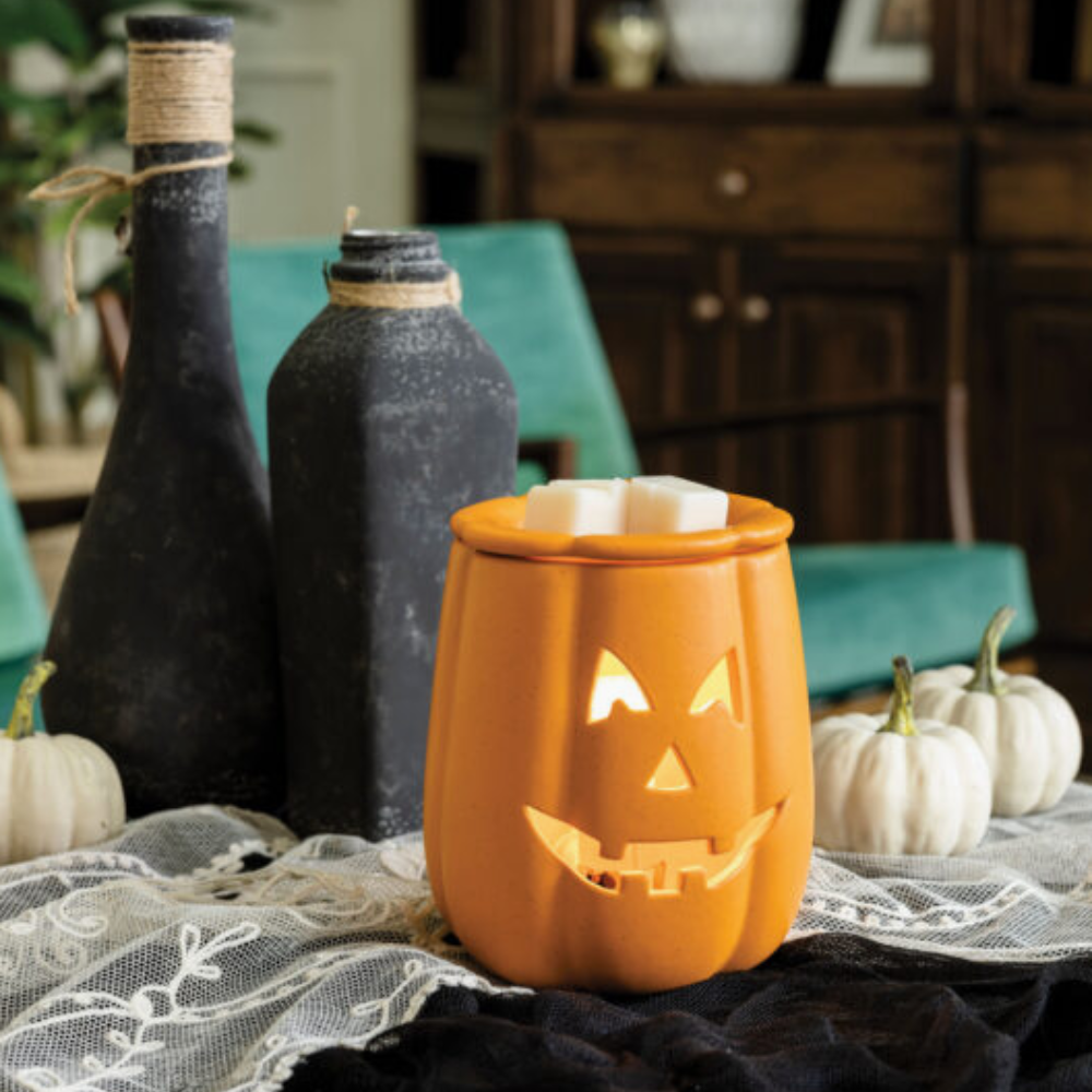 CANDLE WARMERS® - Lampe chauffe-cire parfumée électrique JACK O' LANTERN