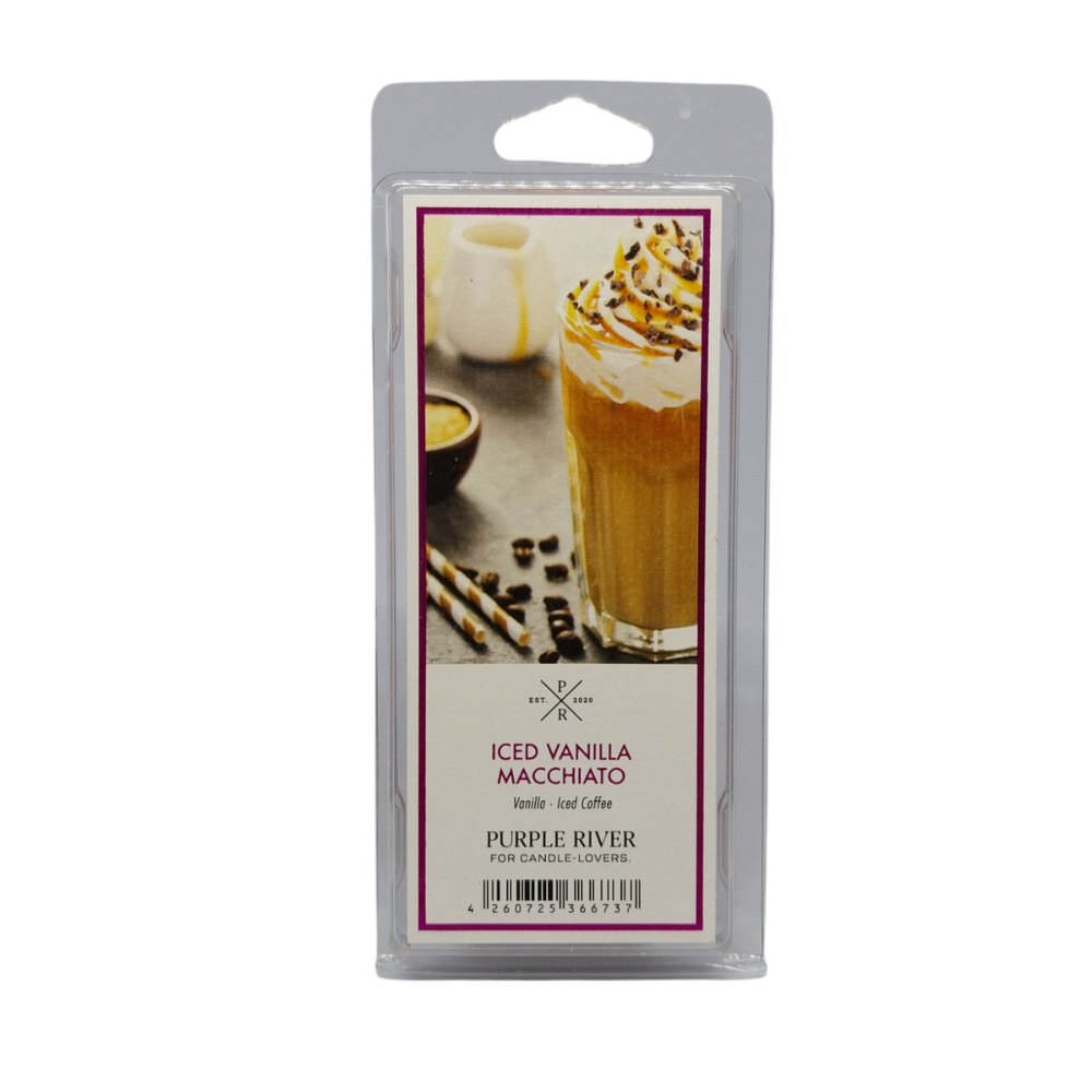 Cire parfumée de soja - Iced Vanilla Macchiato Purple River 50 g