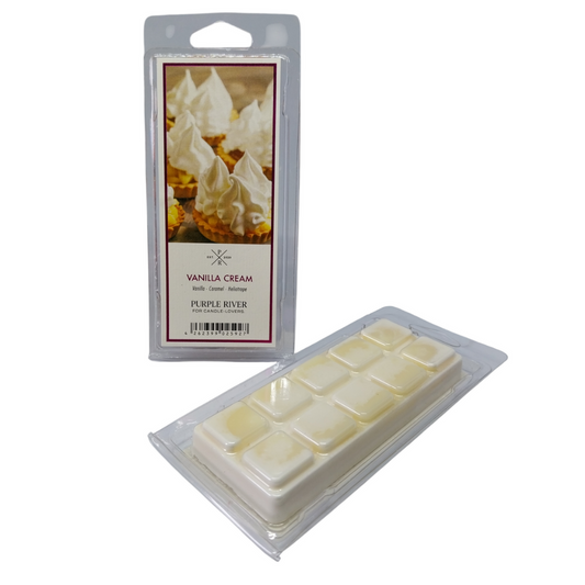Cire de soja parfumée - Vanilla Cream Purple River 50 g