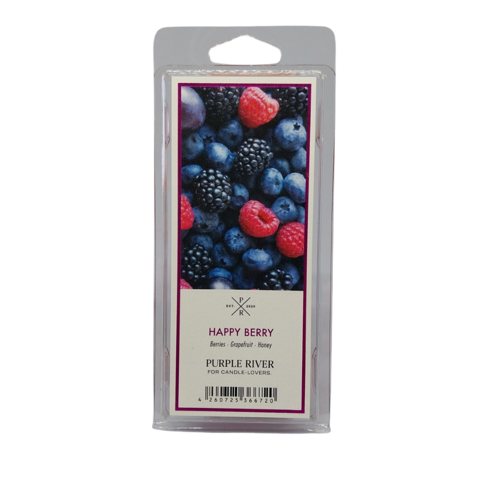 Cire parfumée de soja - Happy Berry Purple River 50 g