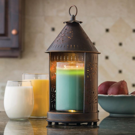 Lanterne électrique en métal SUNSHINE pour bougies parfumées CANDLE WARMERS®