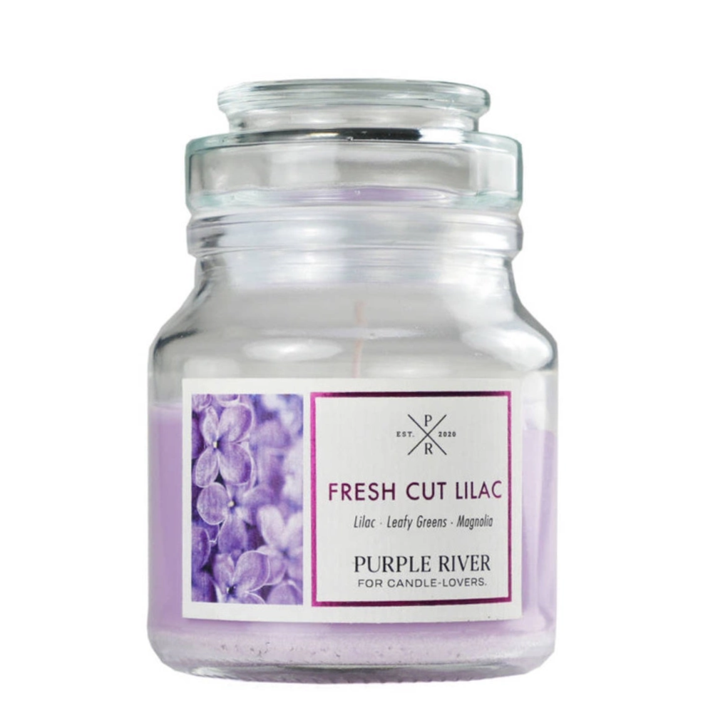 Purple River bougie parfumée de soja 113 g - Fresh Cut Lilac