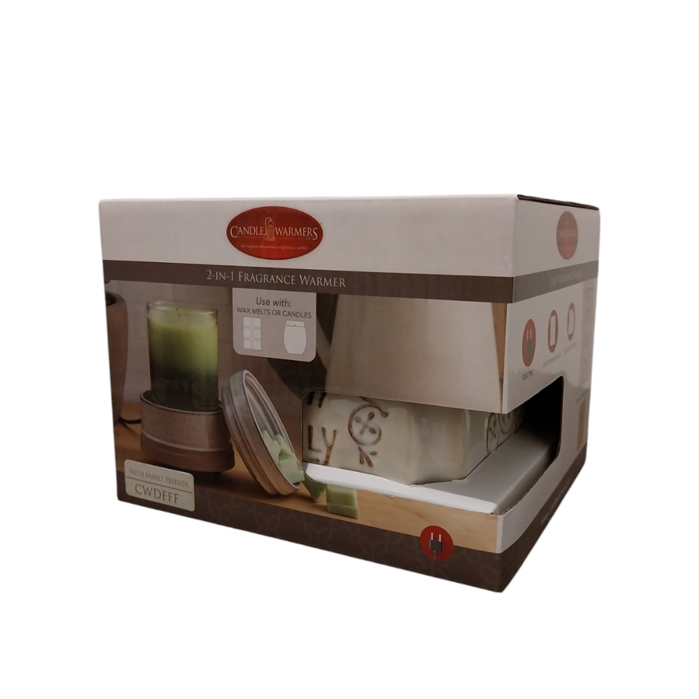 Lampe à parfum électrique 2 en 1 Faith Family Friends – Candle Warmers®