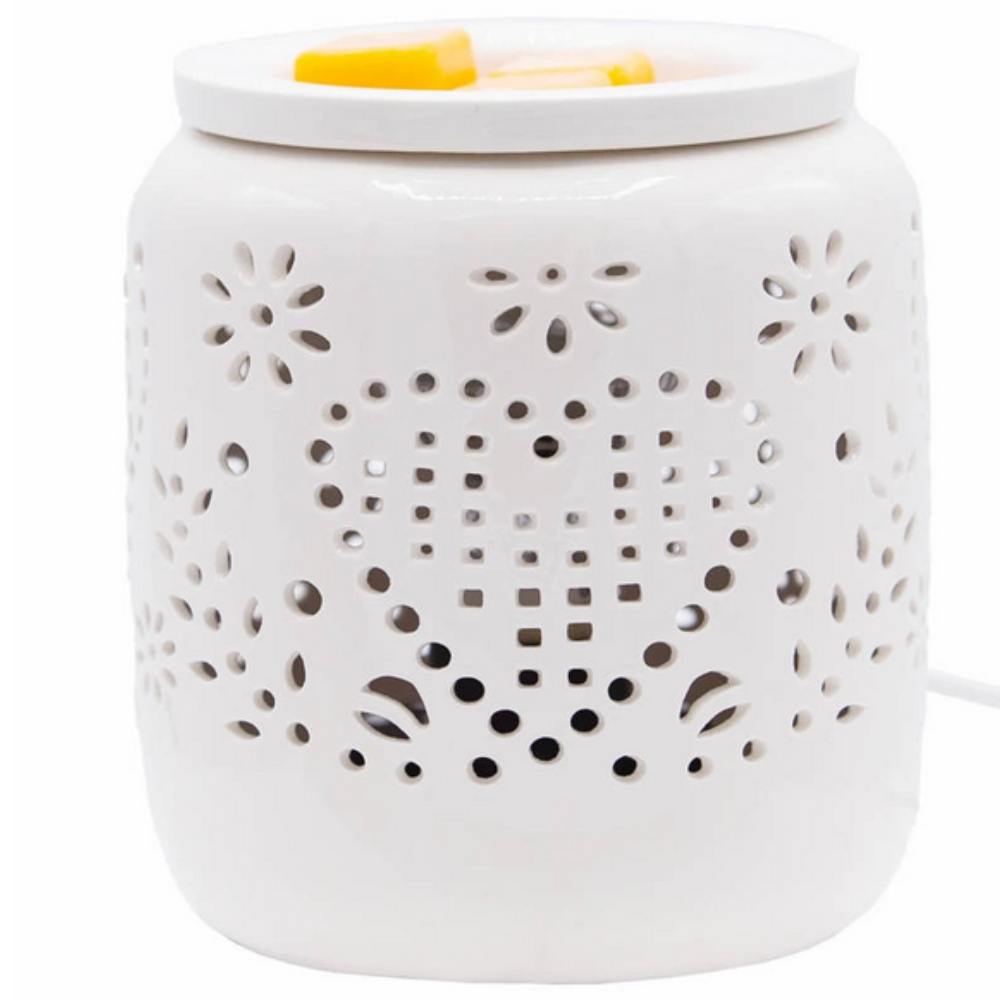 Brûle parfum électrique Romance Blanc Candle Brothers