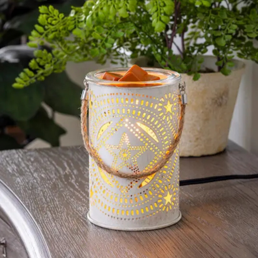 Brûleur électrique Lone Star avec fondant parfumé – ambiance chaleureuse et décorative