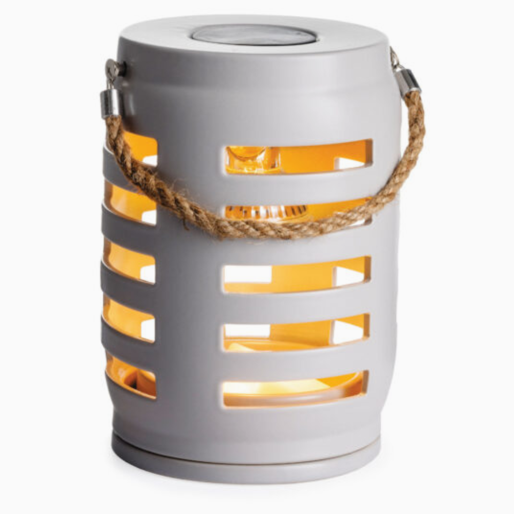 Brûleur électrique pour cire parfumée – lampe Shutter Lantern gris