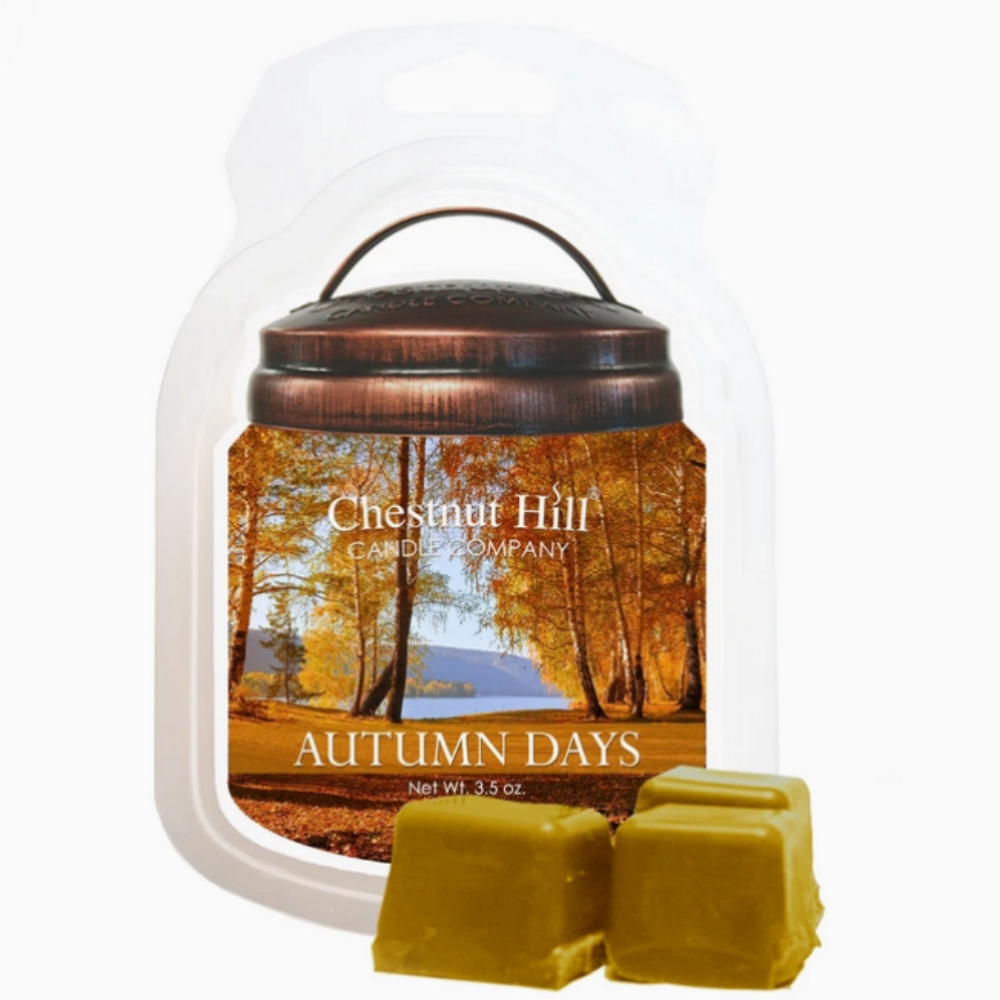 Cire de soja parfumée 99g - JOURS D'AUTOMNE - Chestnut Hill candle company