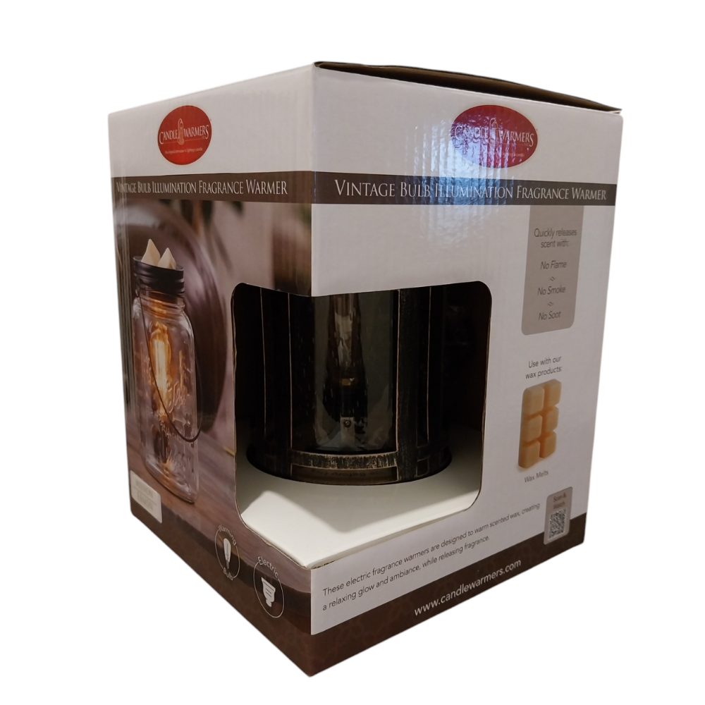 Coffret cadeau de la lampe chauffe-cire Edison Mission – Candle Warmers