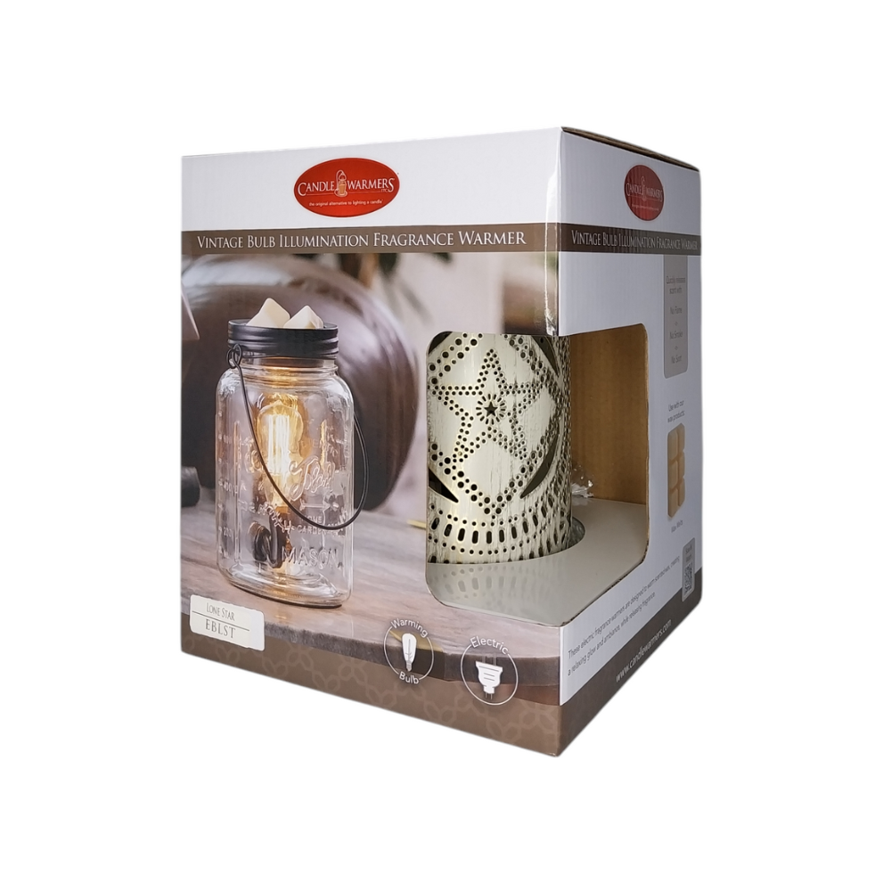 Coffret cadeau de la lampe chauffe-cire Lone Star – Candle Warmers