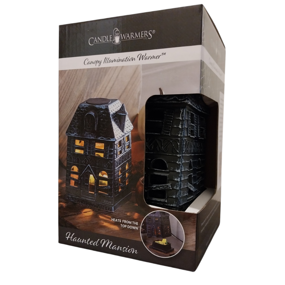 Coffret cadeau de la lampe chauffe-cire Manoir Hanté Halloween – Candle Warmers