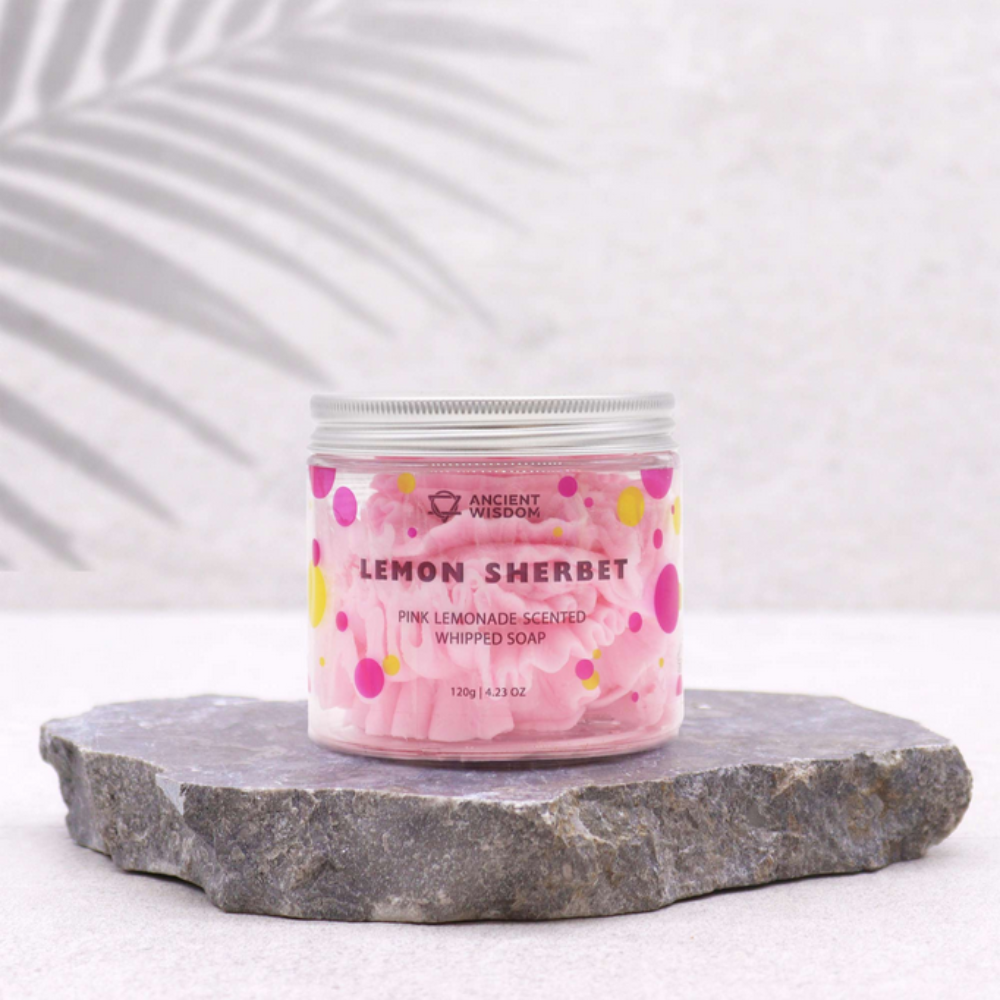 Savon Crème Fouettée 120g - Limonade Rose