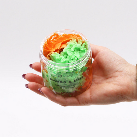 Savon Crème Fouettée 120g - Mangue & Citron Vert