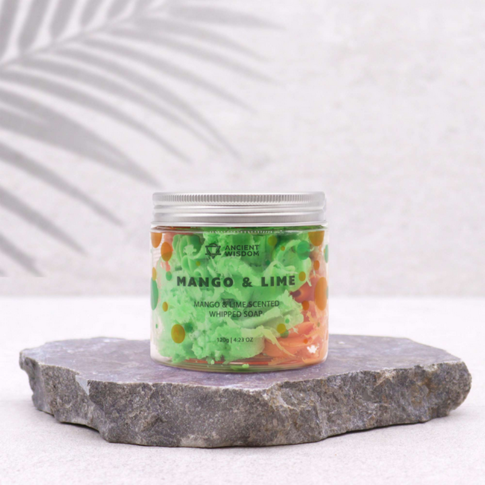 Savon Crème Fouettée 120g - Mangue & Citron Vert