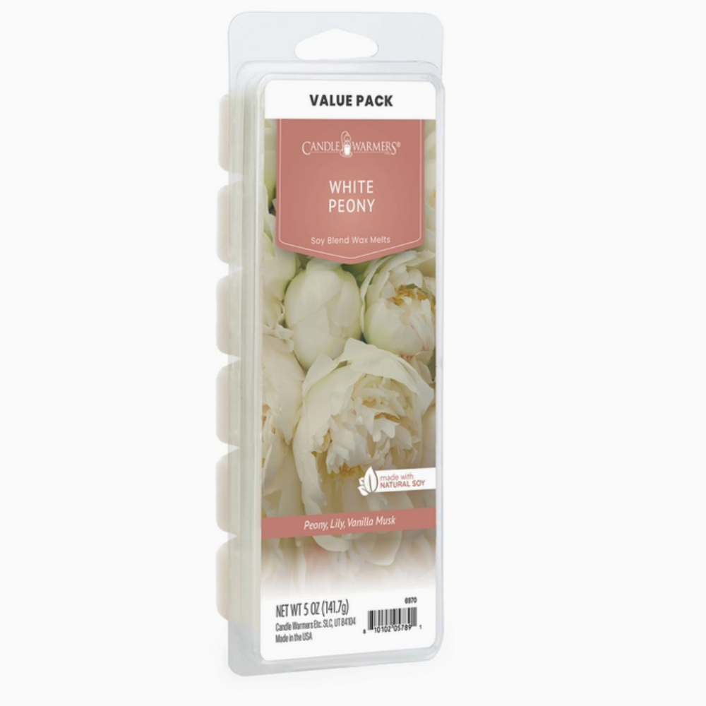 CANDLE WARMERS® Cire parfumée PIVOINE BLANCHE 140g