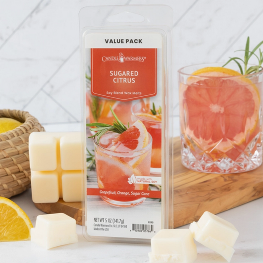 CANDLE WARMERS® Cire parfumée AGRUMES SUCRÉS 140g