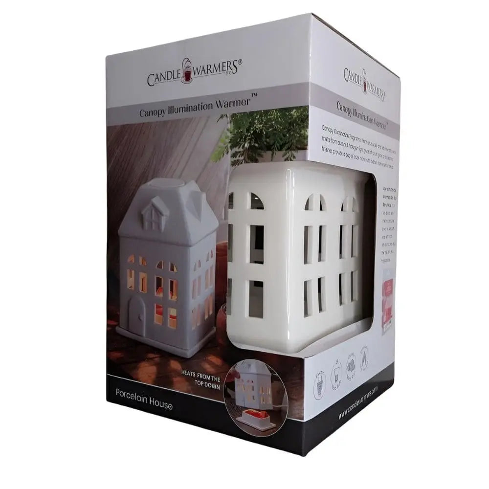 Lampe électrique chauffe-cire Canopy MAISON PORCELAINE - CANDLE WARMERS® Déco et Senteur du Monde