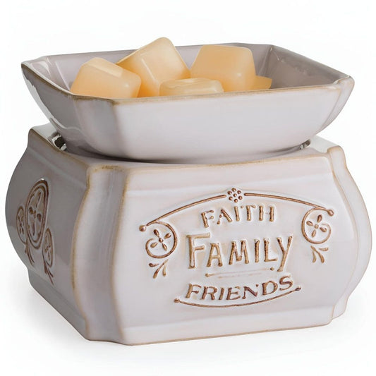Lampe à parfum électrique 2 en 1 Faith Family Friends – Candle Warmers®