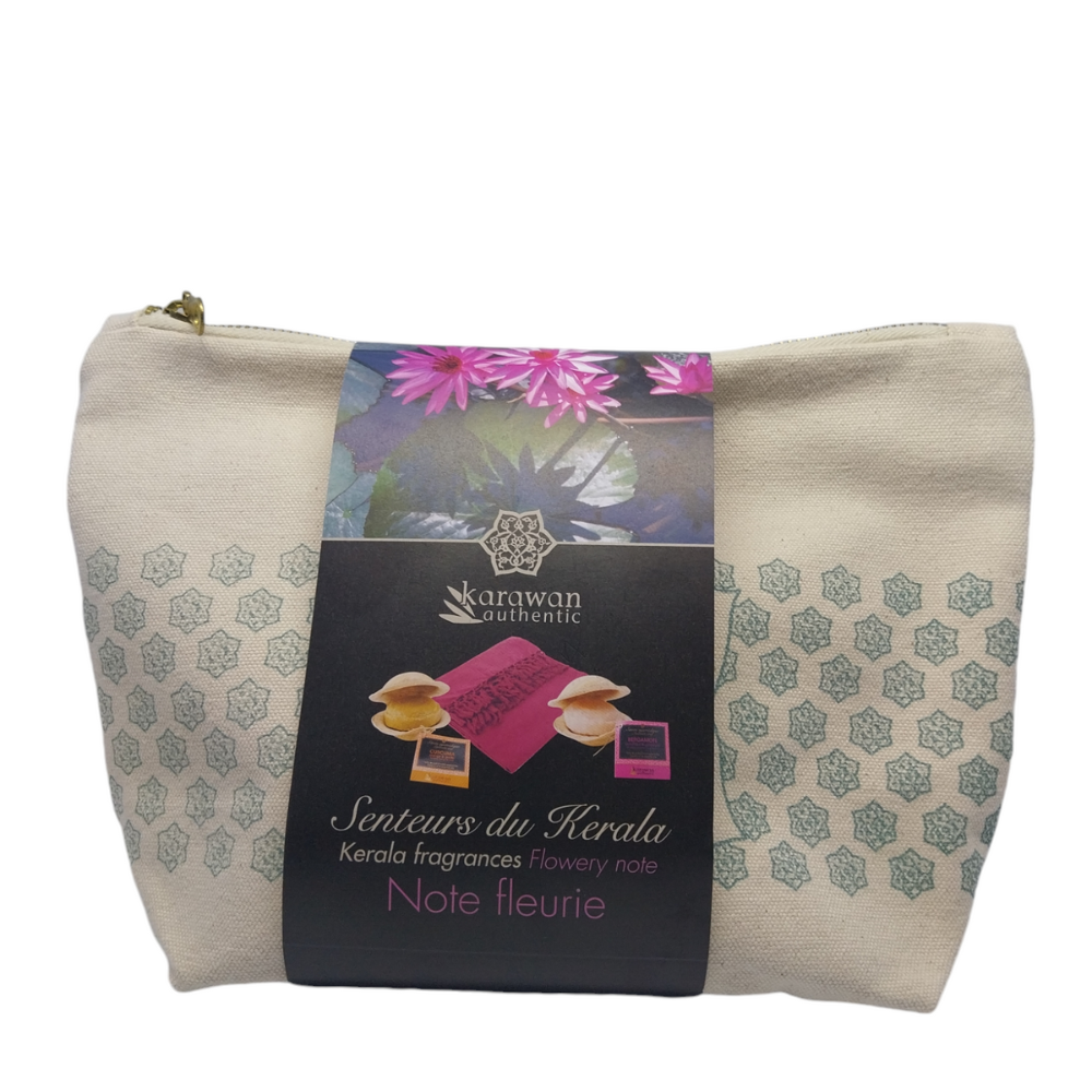 Grande trousse bien-être Ayurvéda - Senteur du Kerala note fleurie