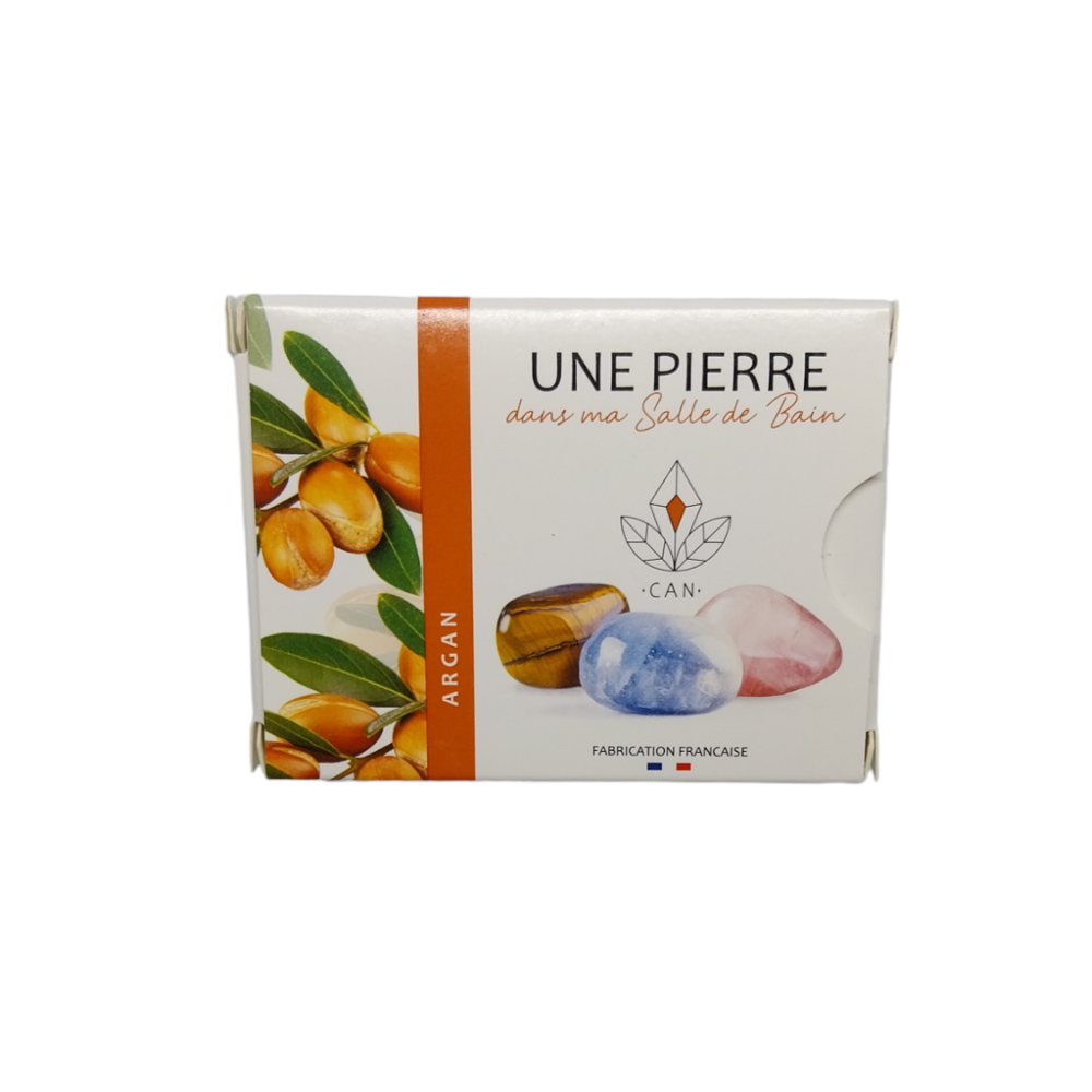 SAVON ARGAN - avec pierres naturelles