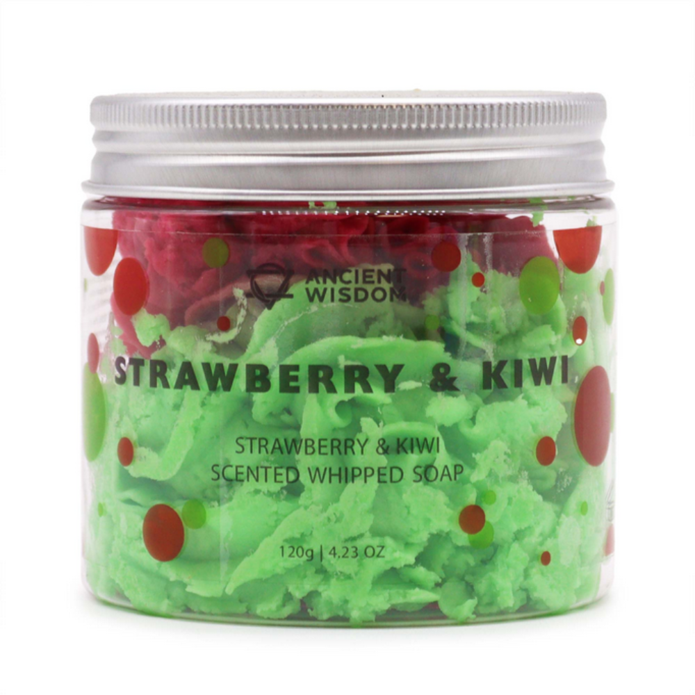 Savon Crème Fouettée 120g - Fraise & Kiwi