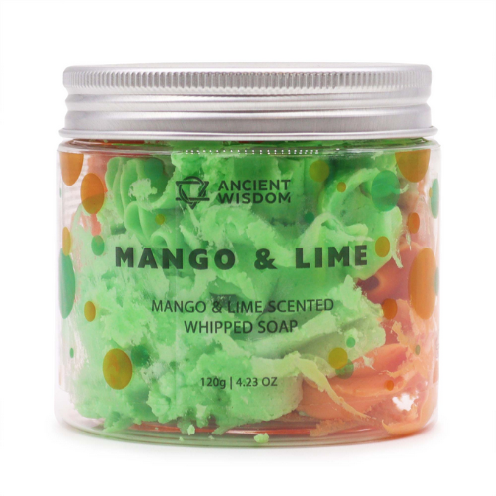 Savon Crème Fouettée 120g - Mangue & Citron Vert