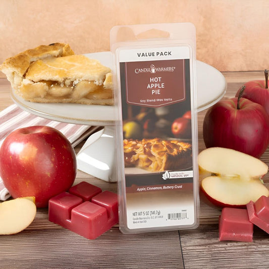 Cire de soja parfumée Tarte aux Pommes Chaude 140g CANDLE WARMERS®