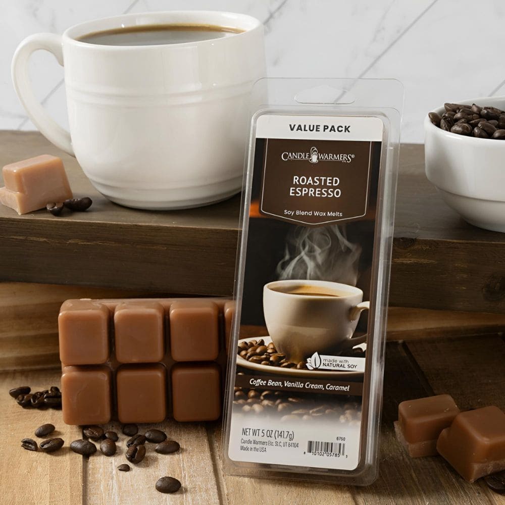 Cire de soja parfumée ESPRESSO TORRÉFIÉ 140g CANDLE WARMERS® Déco et Senteur du Monde
