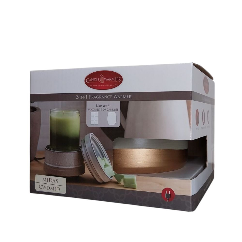 Lampe à parfum électrique 2 en 1 Midas – Candle Warmers®