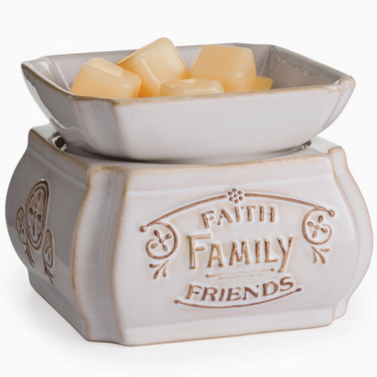 Lampe à parfum électrique 2 en 1 Faith Family Friends – Candle Warmers®