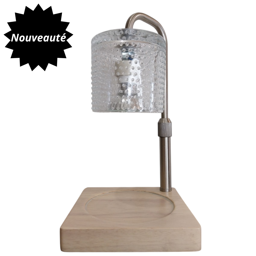 Lampe électrique pour bougies parfumées SILVER HOBNAIL 35W CANDLE WARMERS®