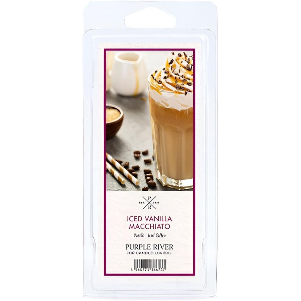 Cire parfumée de soja - Iced Vanilla Macchiato Purple River 50 g