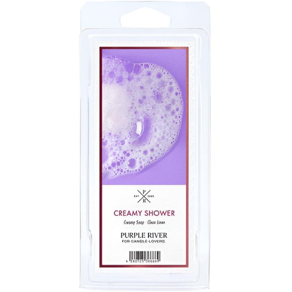 Cire parfumée de soja - Creamy Shower Purple River 50 g