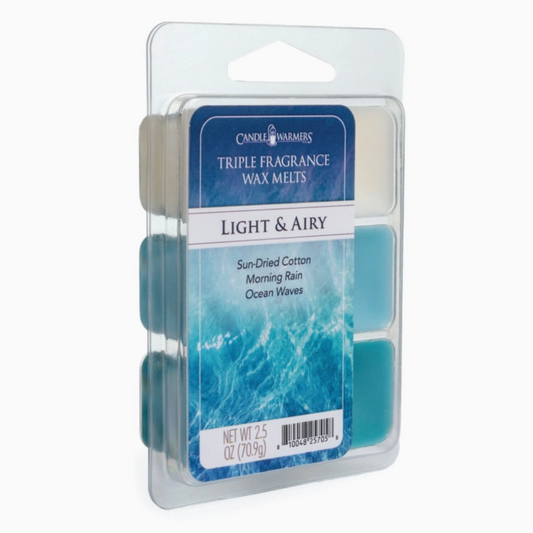 Cire parfumée triple - Légère et Aérée CANDLE WARMERS®