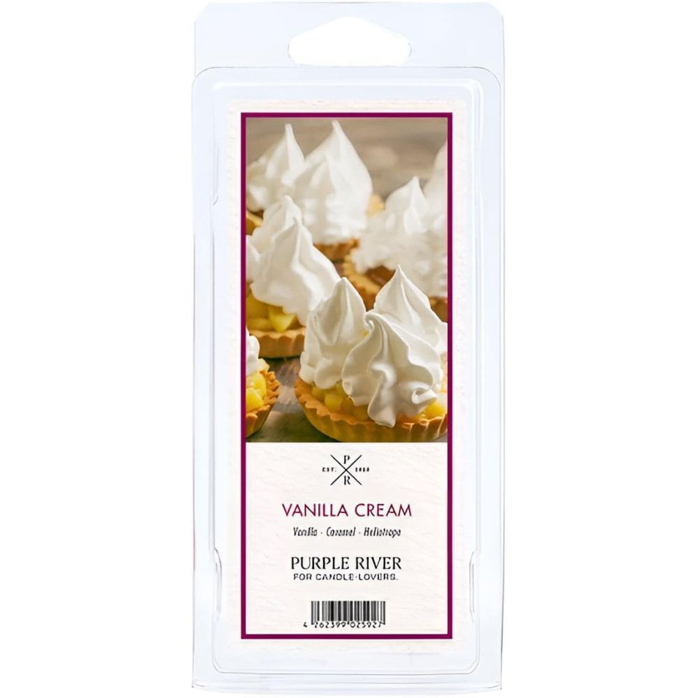 Cire de soja parfumée - Vanilla Cream Purple River 50 g