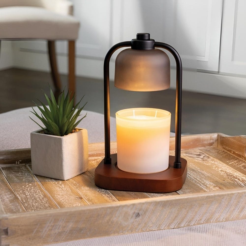 Lampe électrique suspendue noir pour bougies parfumées CANDLE WARMERS