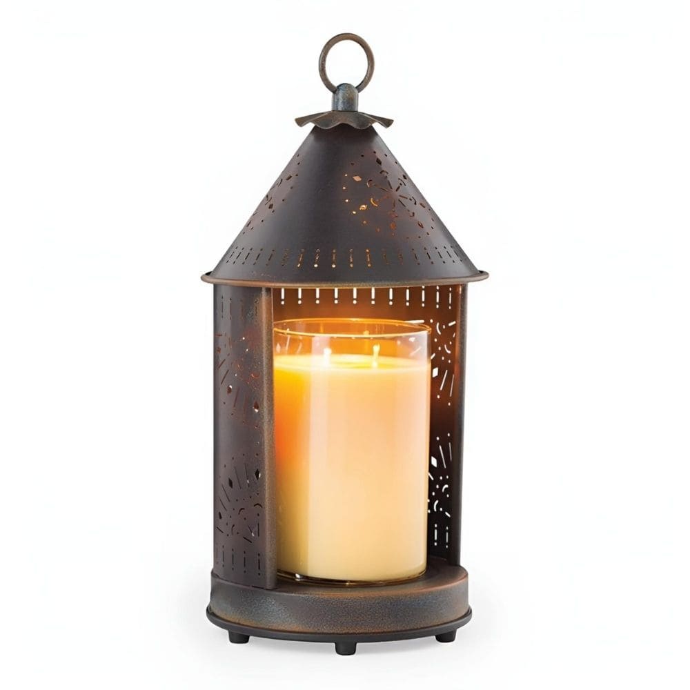 Lanterne électrique en métal SUNSHINE pour bougies parfumées CANDLE WARMERS®