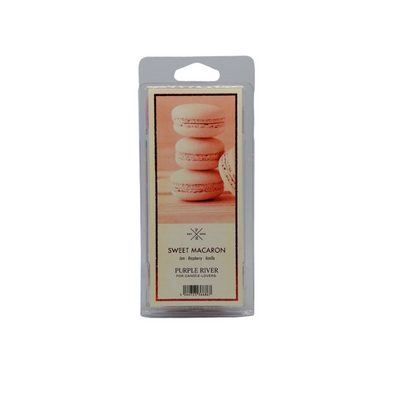 Cire parfumée de soja - Sweet Macaron Purple River 50 g
