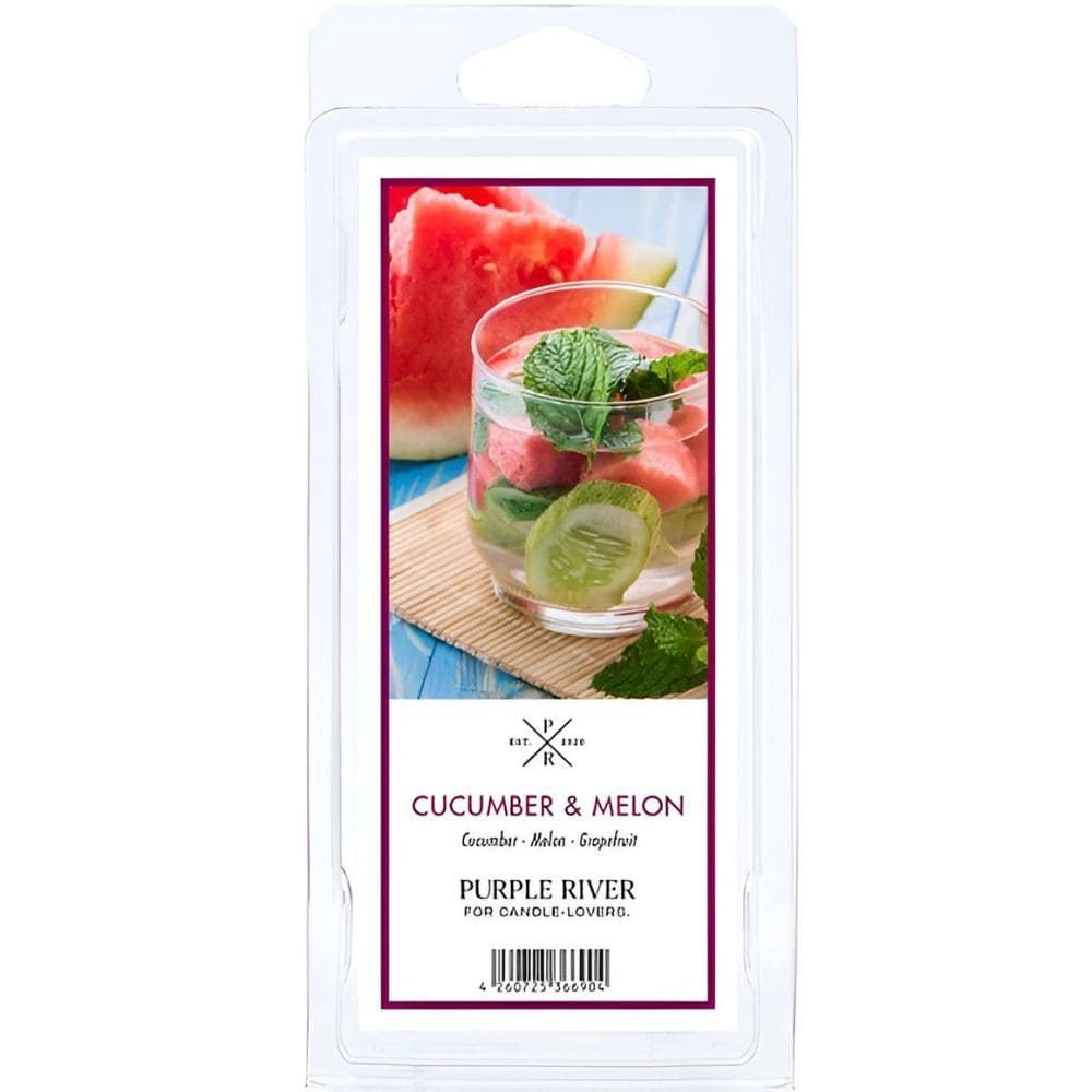 Cire parfumée de soja - Cucumber Melon Purple River 50 g