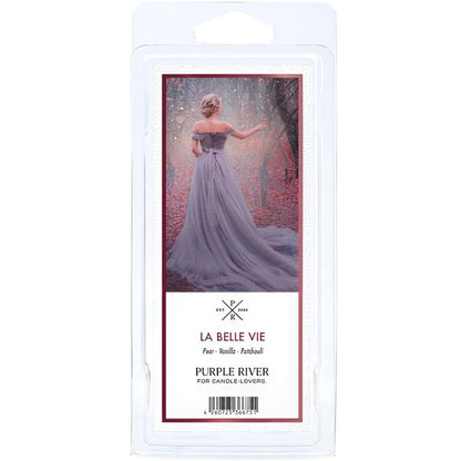 Cire parfumée de soja - La Belle Vie - Purple River 50 g